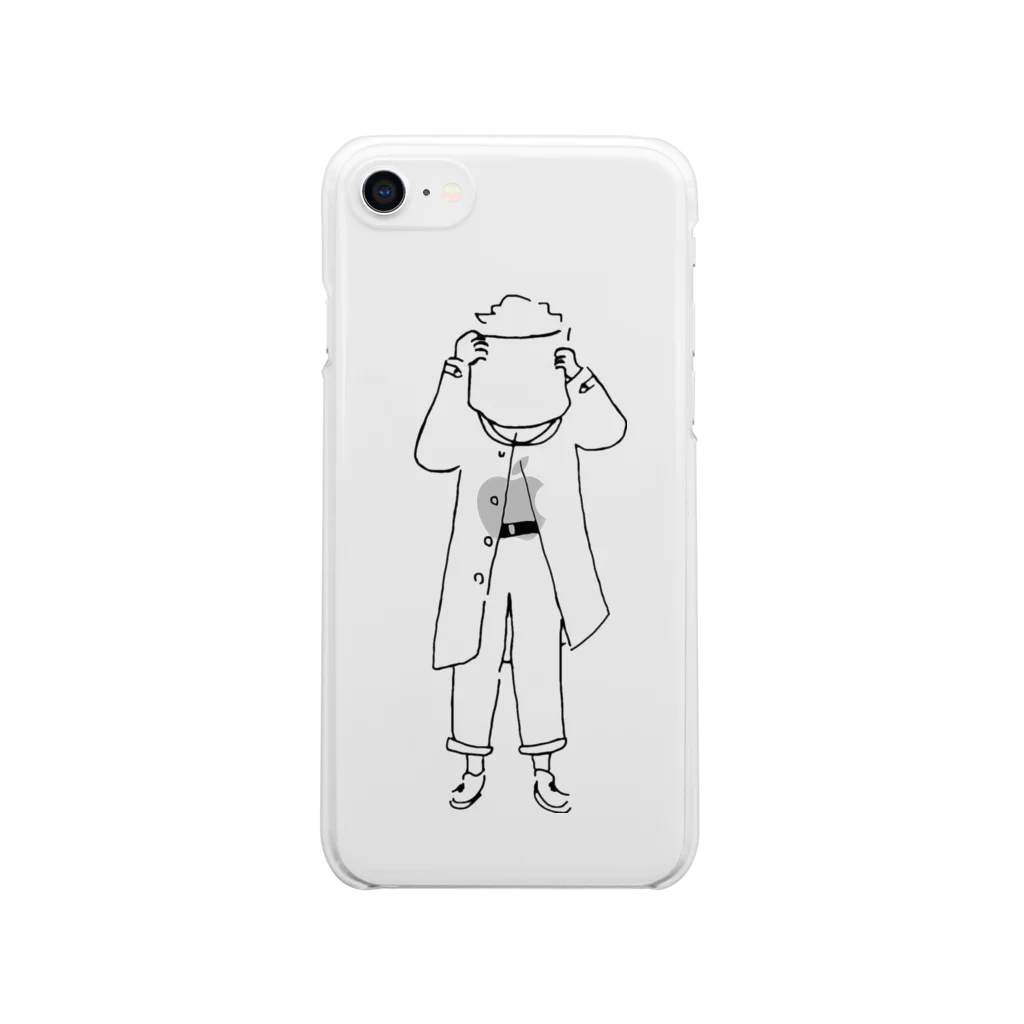 イタズラガキのかくれんぼ Clear Smartphone Case