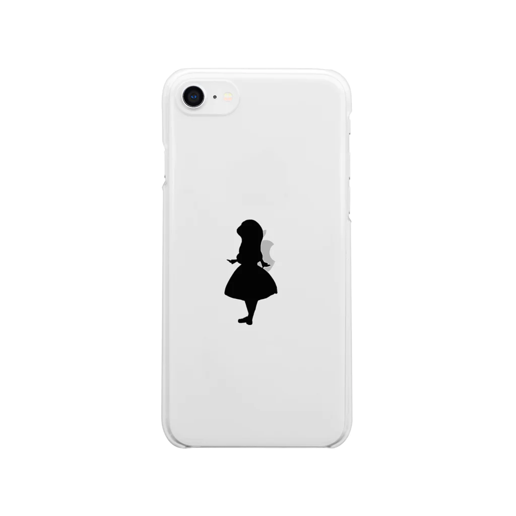 イタズラガキのGirl A Clear Smartphone Case