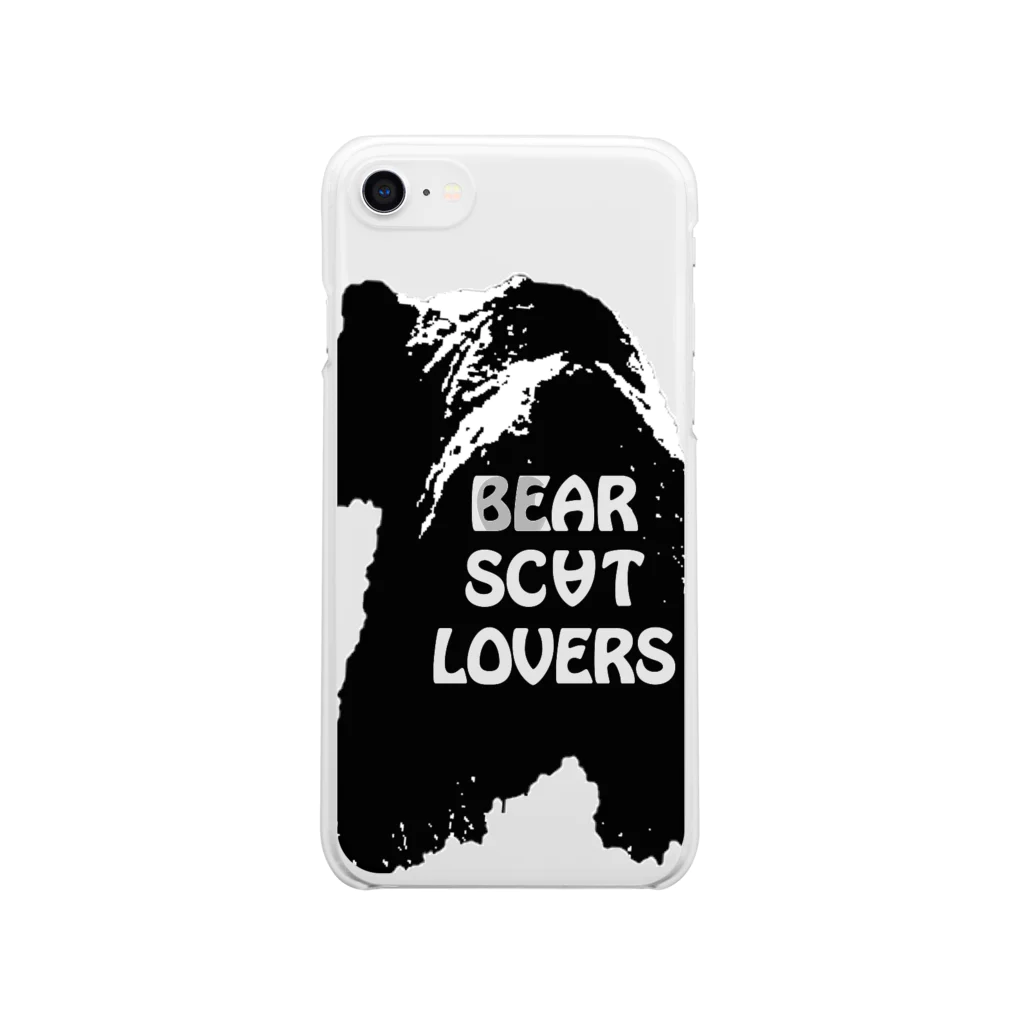 BSL official web shopの“Linda” for Bear Scat Lovers Clear Smartphone Case