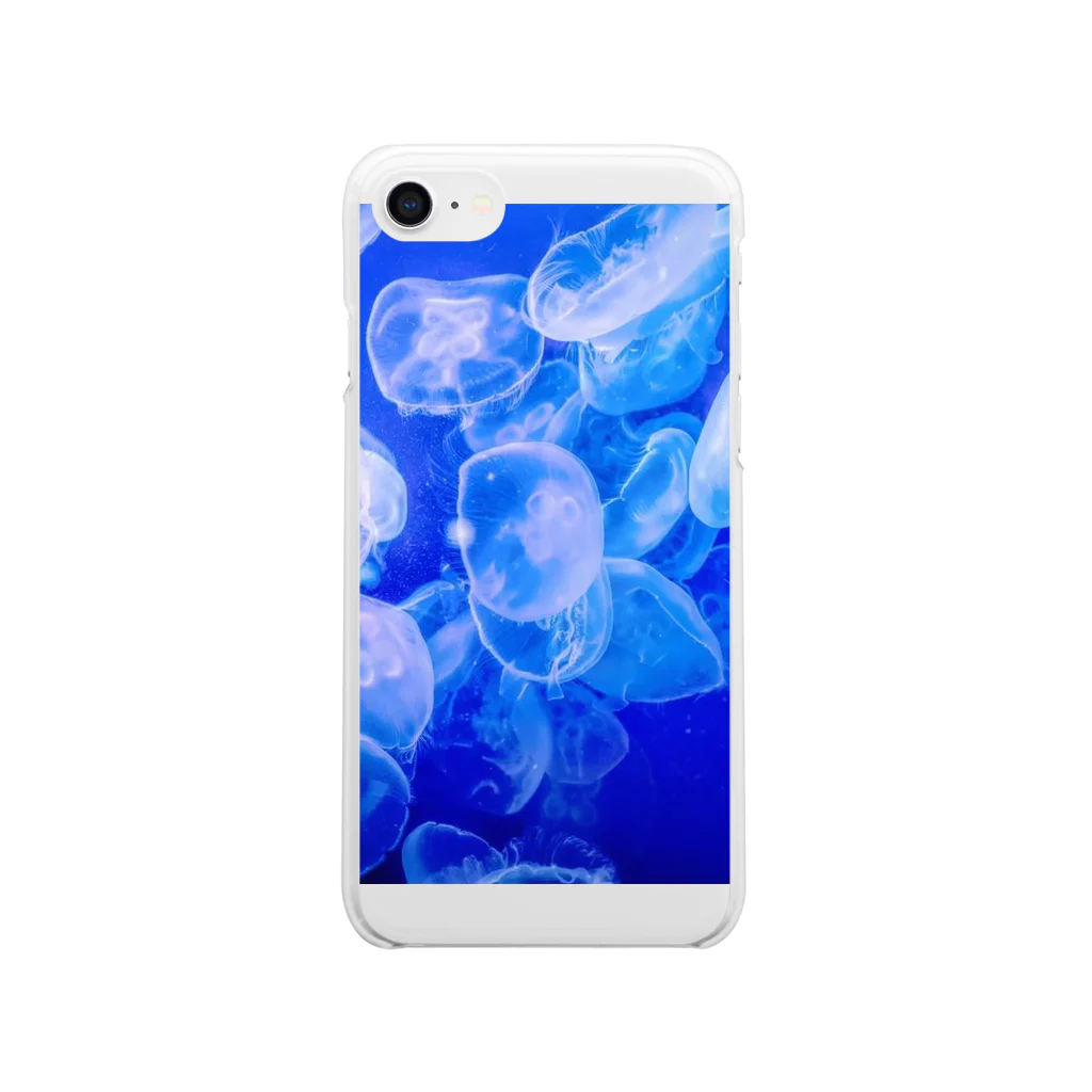 いなの青 Clear Smartphone Case