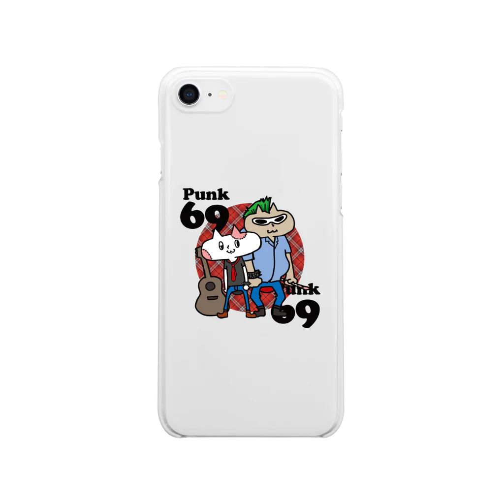 neko★69のneko★69 (Punk69)  Clear Smartphone Case