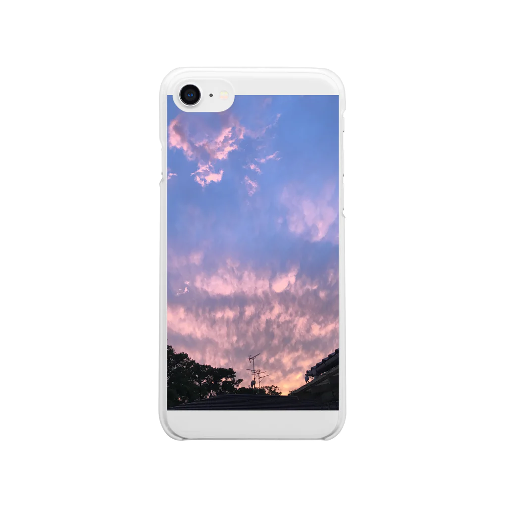 アイリスの夕焼け2弾 Clear Smartphone Case