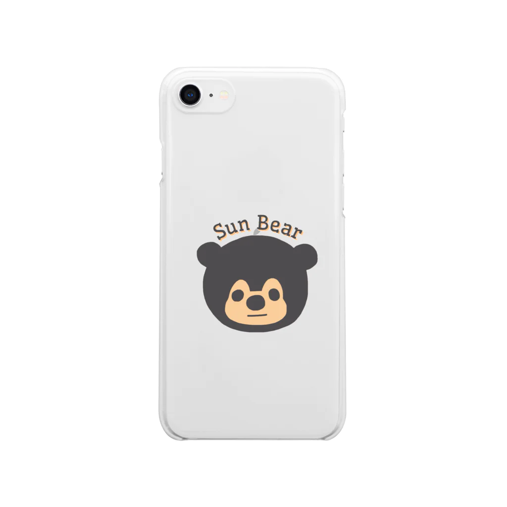 はらまきのマレーグマのマズくん Clear Smartphone Case