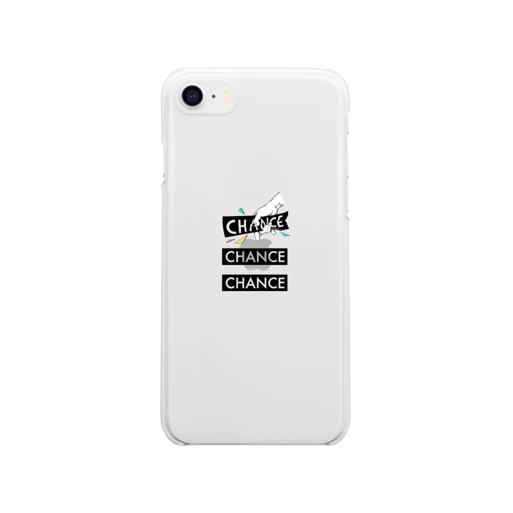 TYC☺︎(Take Your Chance!)のTYCくり抜き Clear Smartphone Case