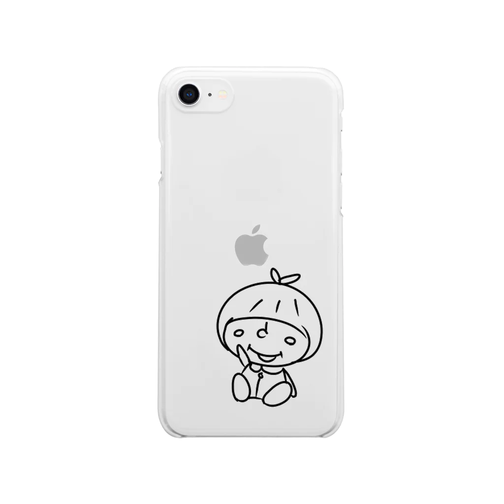 e.spoonのは〜い Clear Smartphone Case