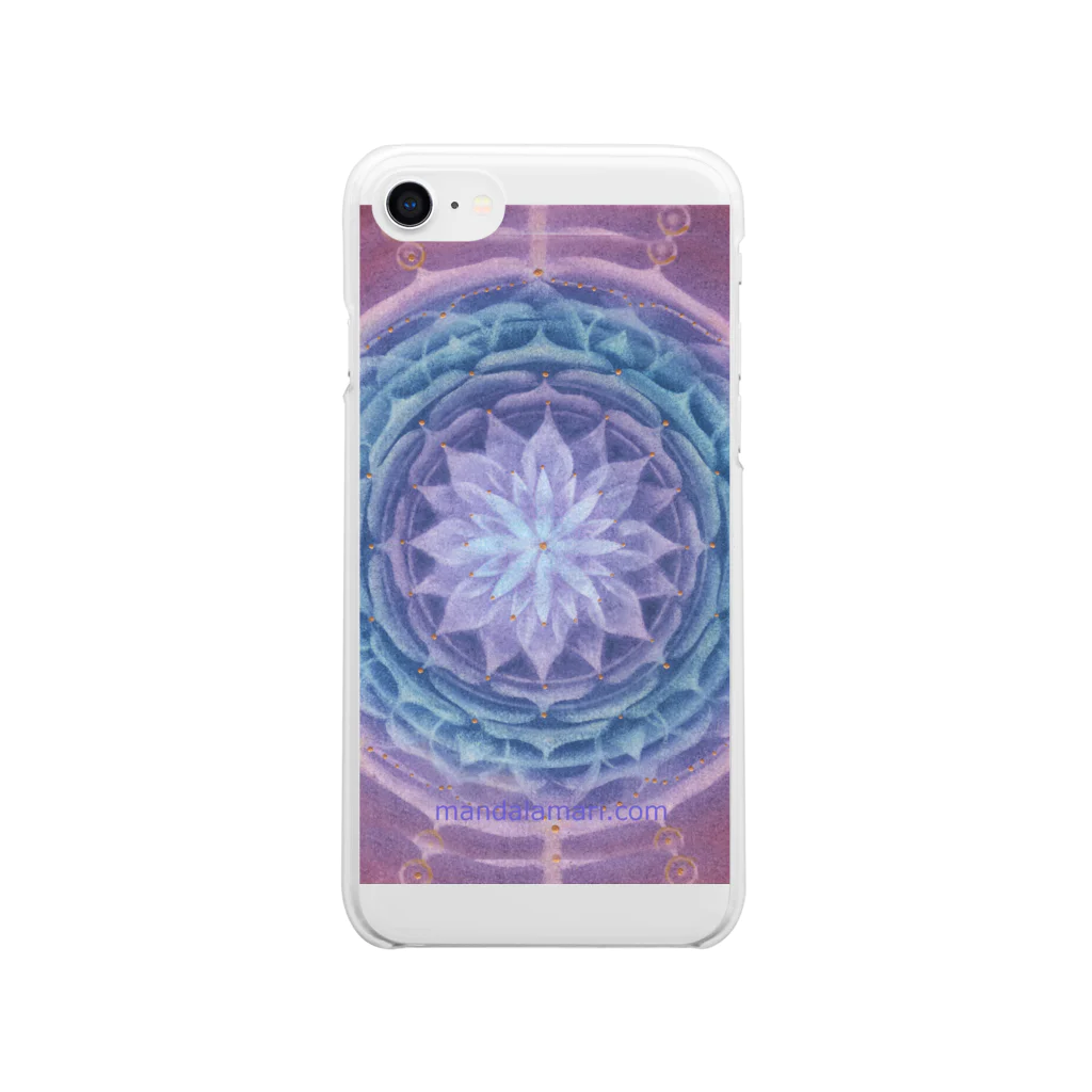 Mandala Mariのサハスラーラパドマ Clear Smartphone Case