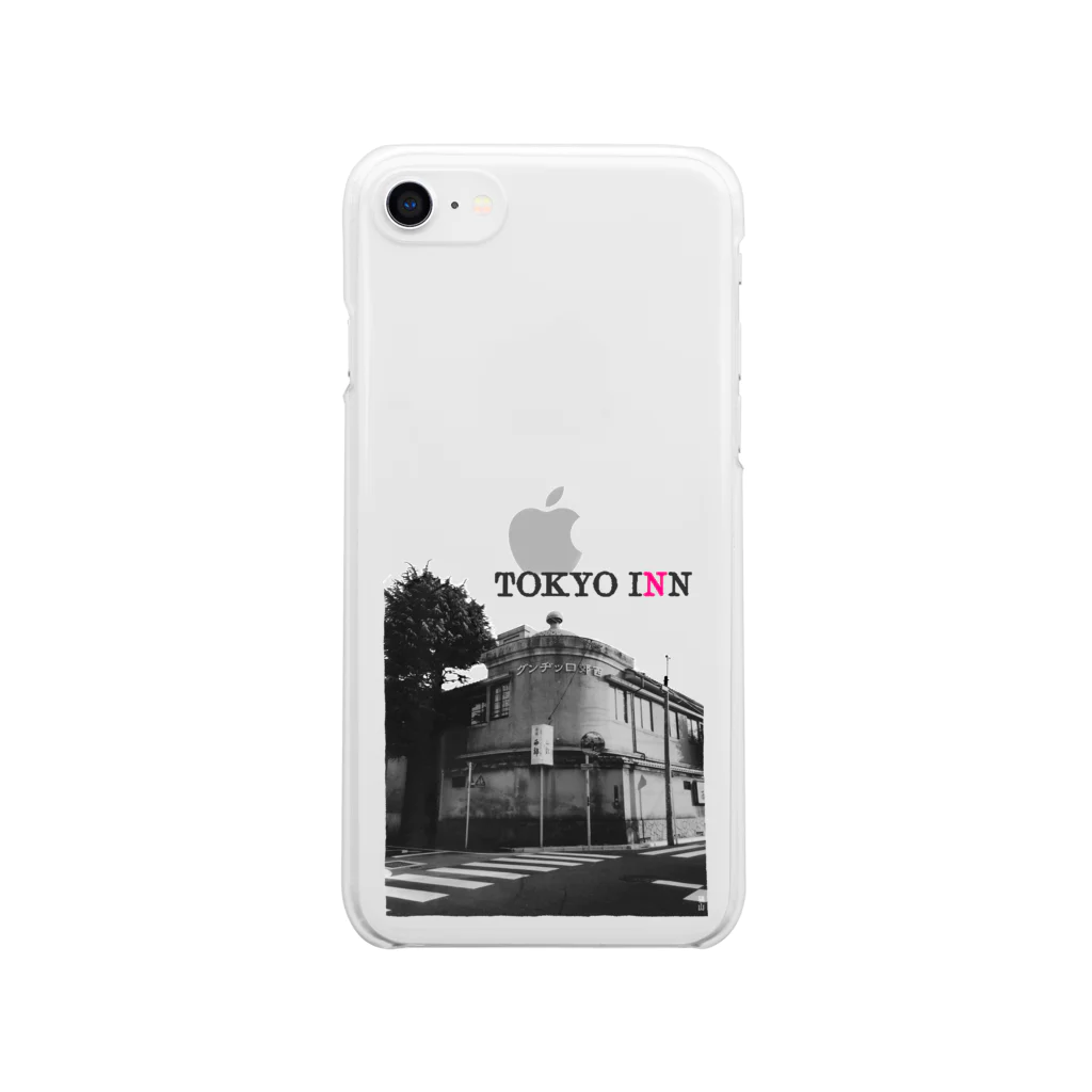 猫山アイス洋品店のTOKYO INN Clear Smartphone Case