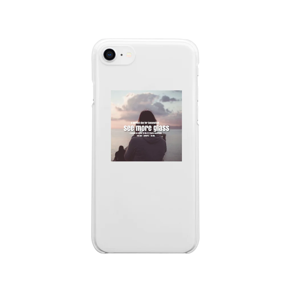 seemoreglassのshe more glass Clear Smartphone Case