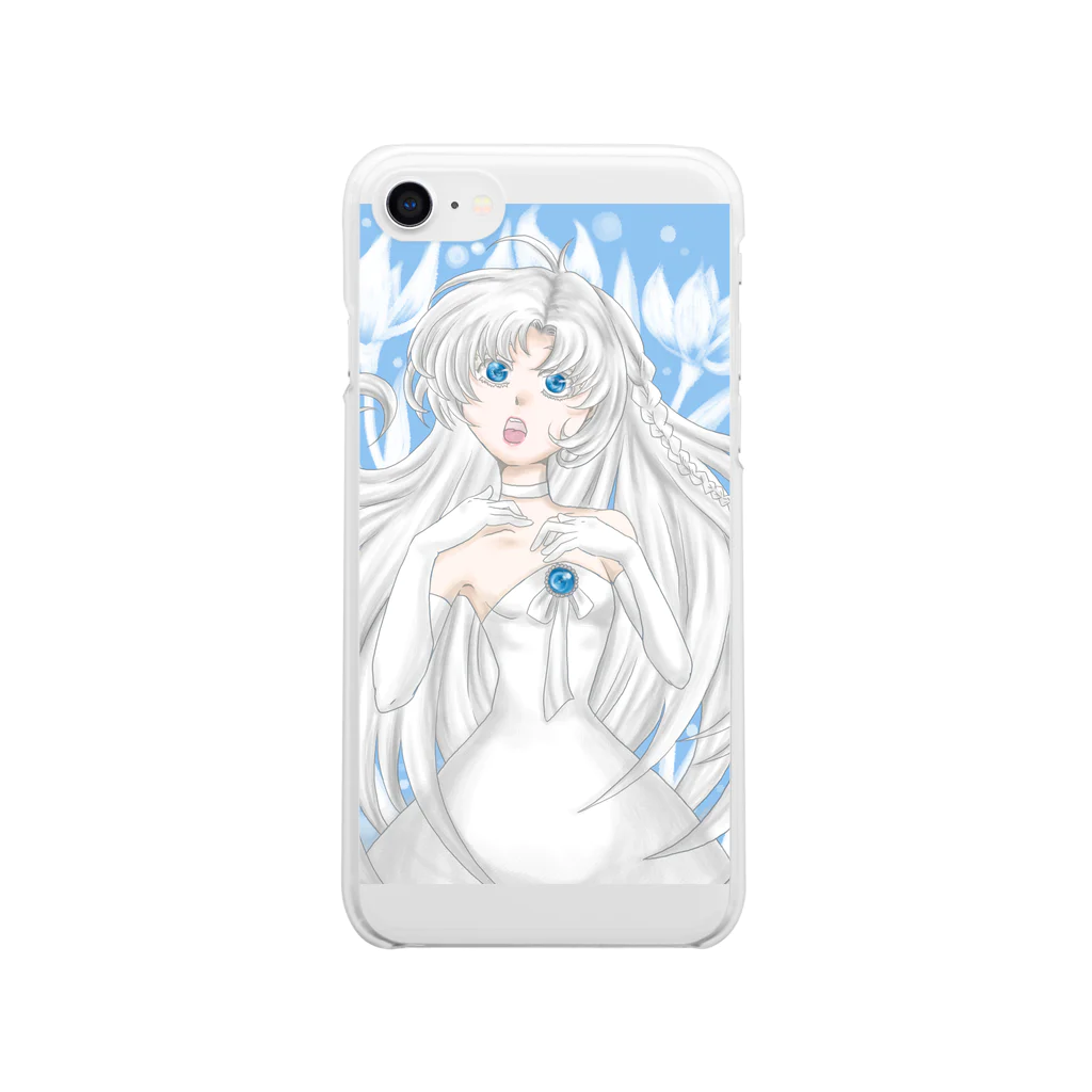 danamonianの白銀の歌姫 Clear Smartphone Case