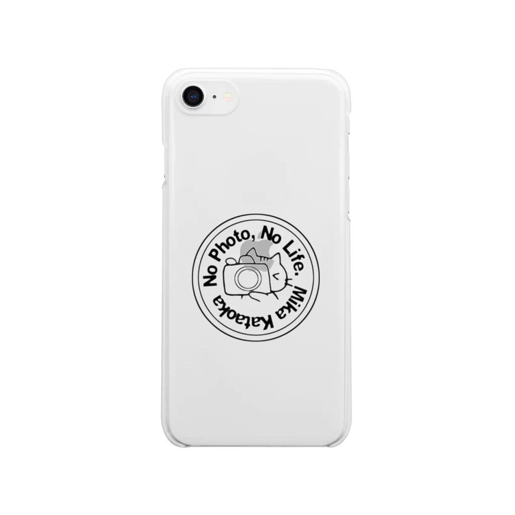 ミカチュウのNo Photo, No Life. Clear Smartphone Case