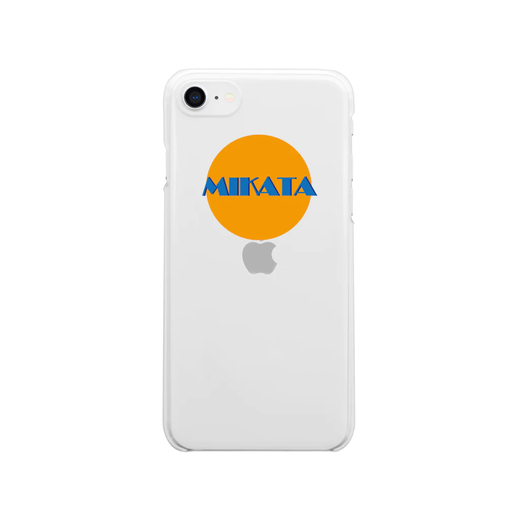 ミカタのMIKATA iPhone case Clear Smartphone Case