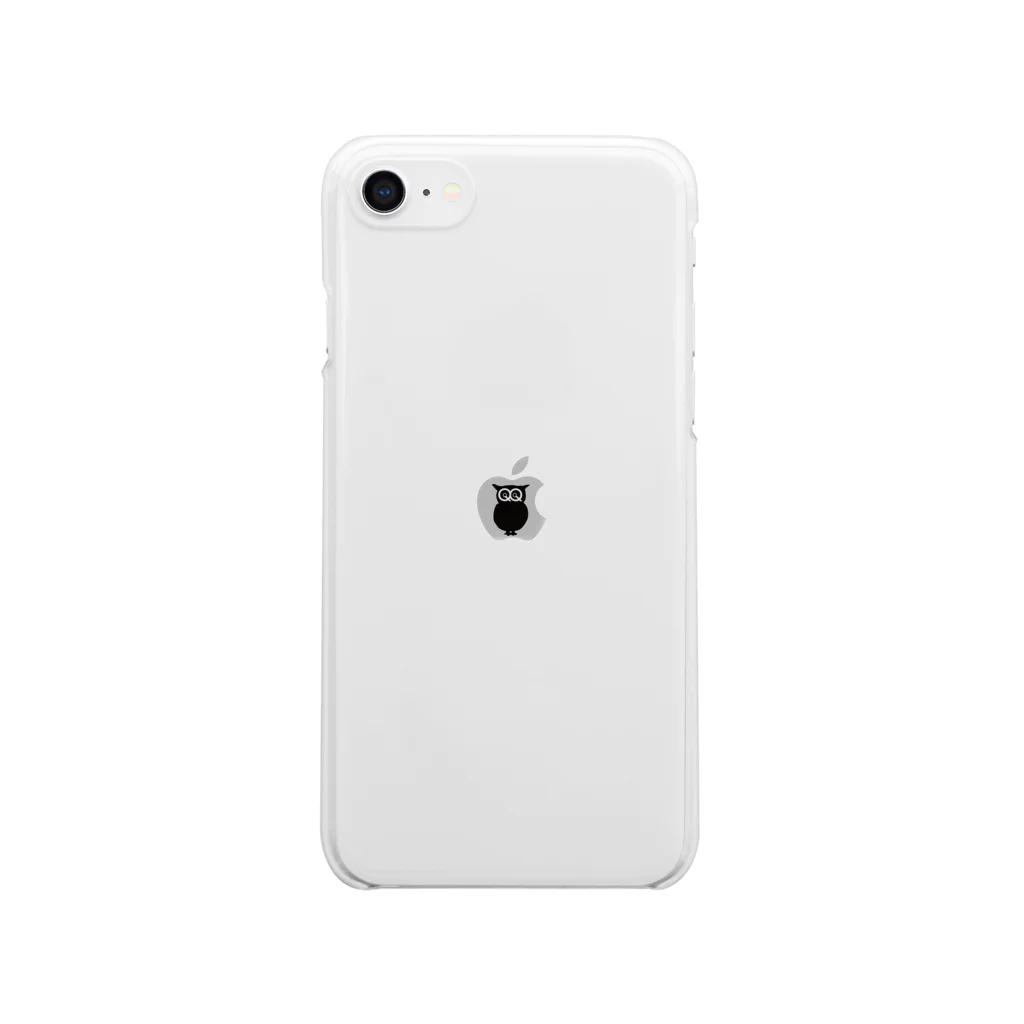 往路ふQろう Official Web Shop (SUZURI店)の往路ホークロー in the Apple Clear Smartphone Case