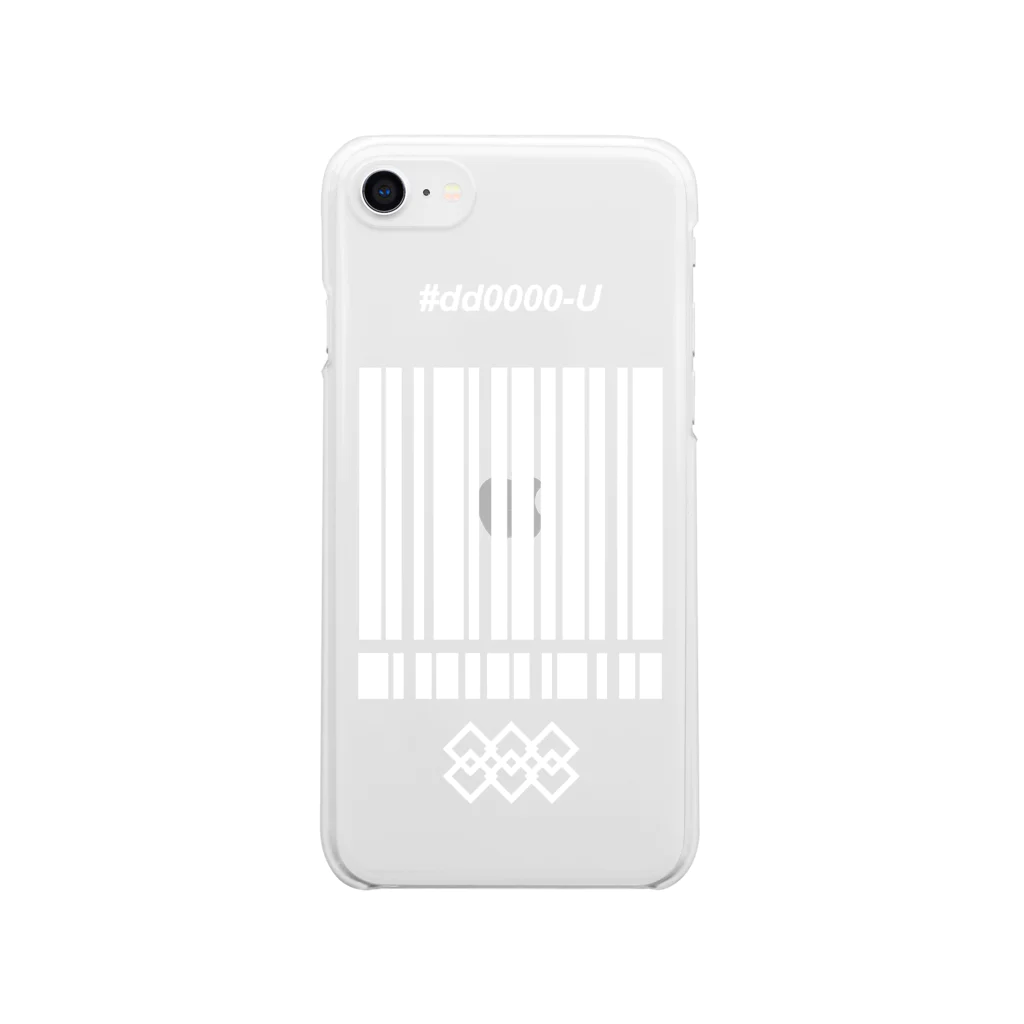 i love unofficialの【URD_unofficial】 Official iPhoneケース Clear Smartphone Case