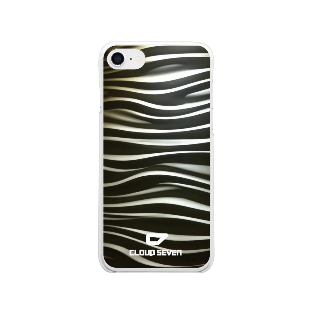 cloud 7のZEBRA Clear Smartphone Case