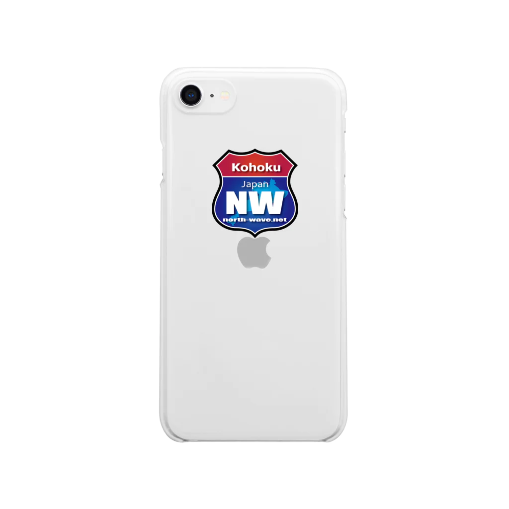 North Wave オリジナルグッズのNWロードサイン Clear Smartphone Case