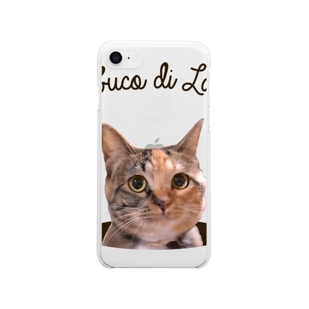 Twelve CatsのIl buco di Lara Clear Smartphone Case