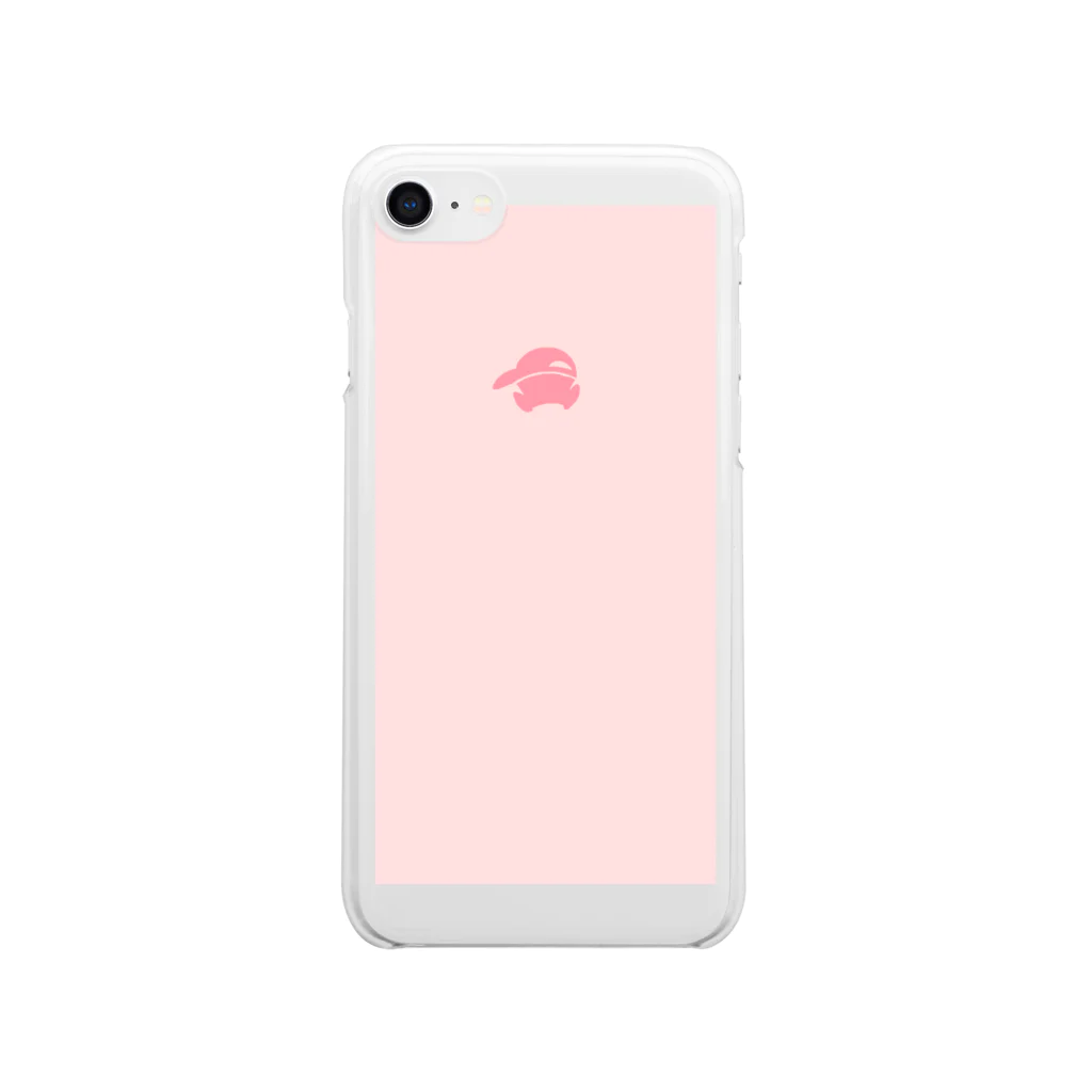 あすこたのSimple Guy -Red- Clear Smartphone Case