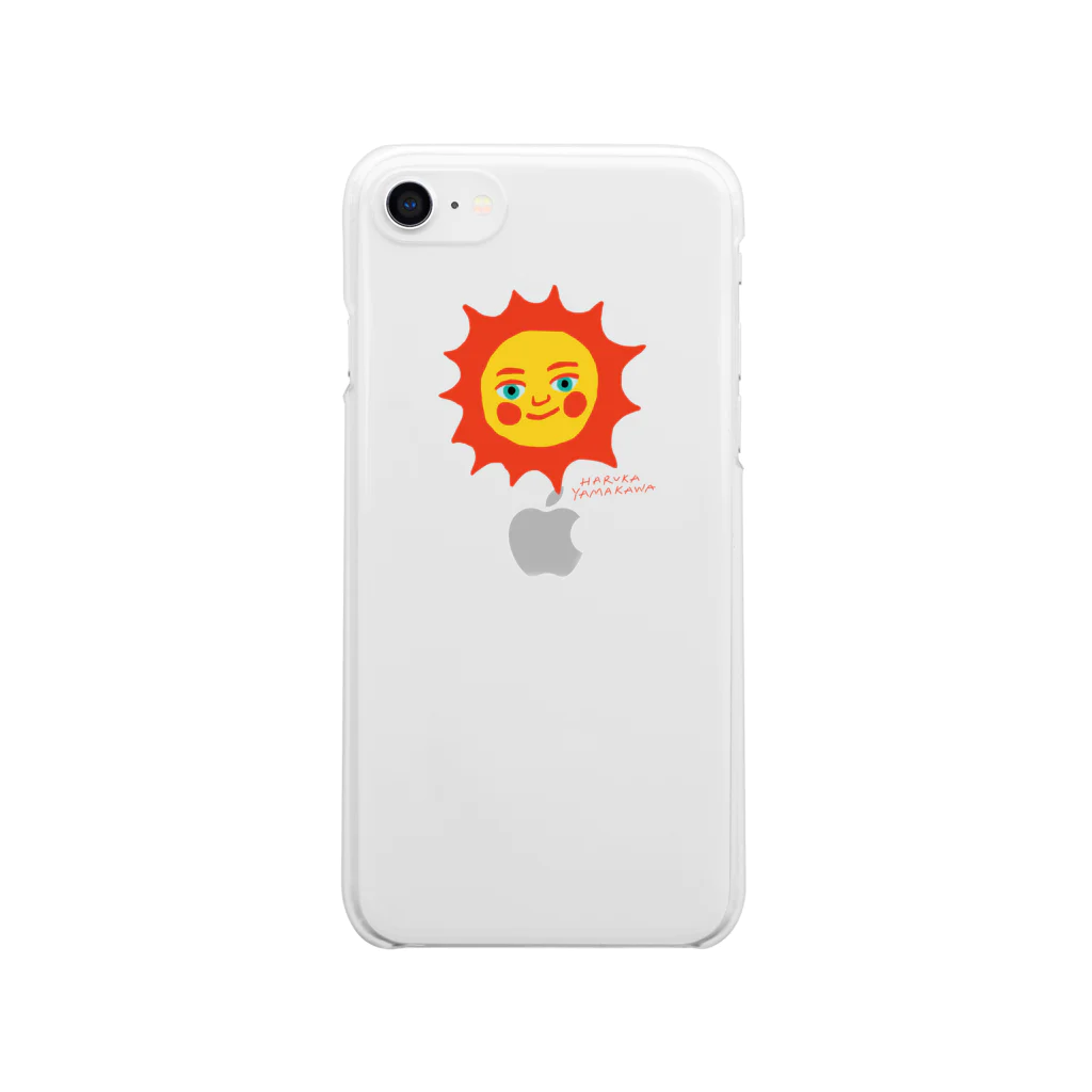 YA MARKETのSUPER SUNNY Clear Smartphone Case