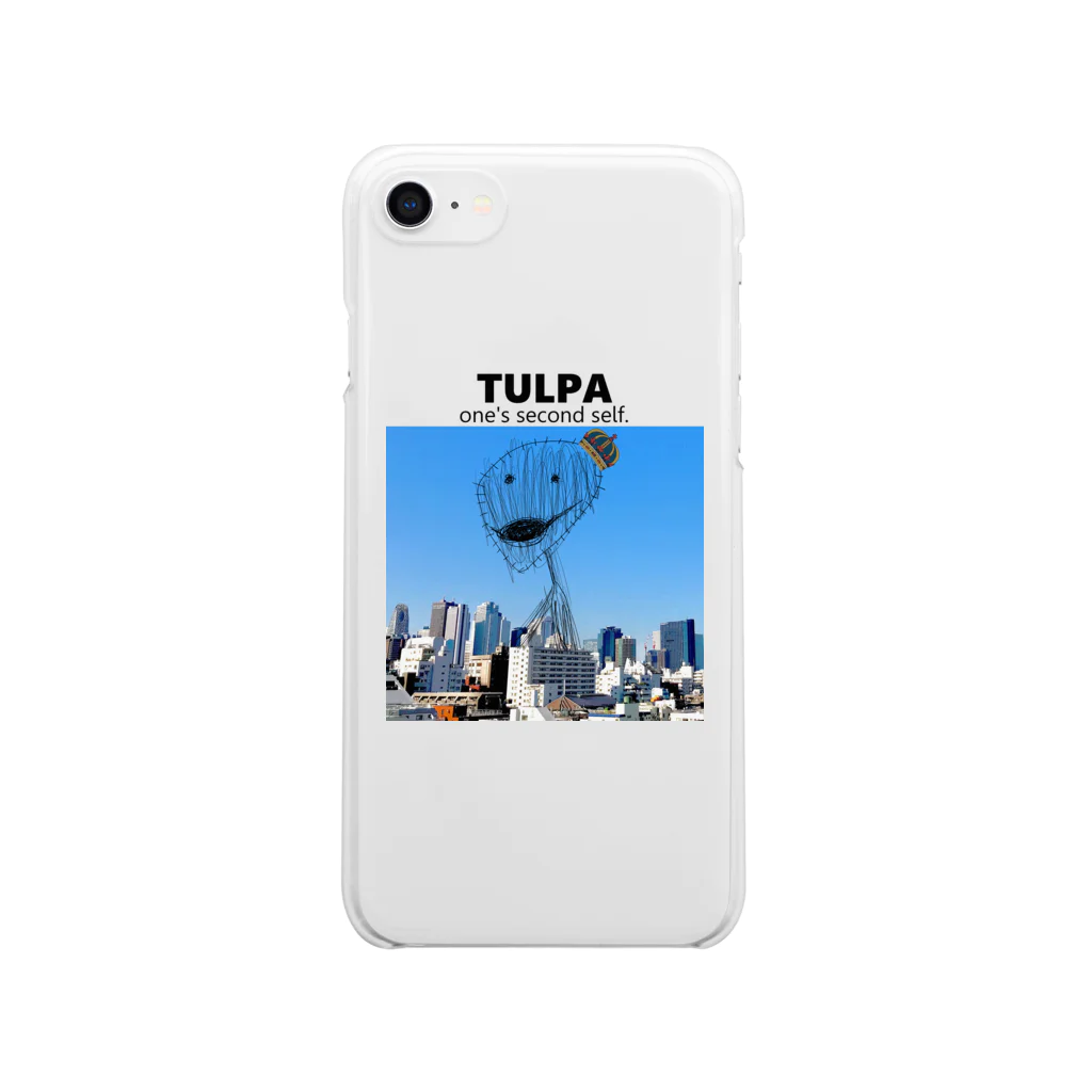 TULPAの怖い人2019 Clear Smartphone Case