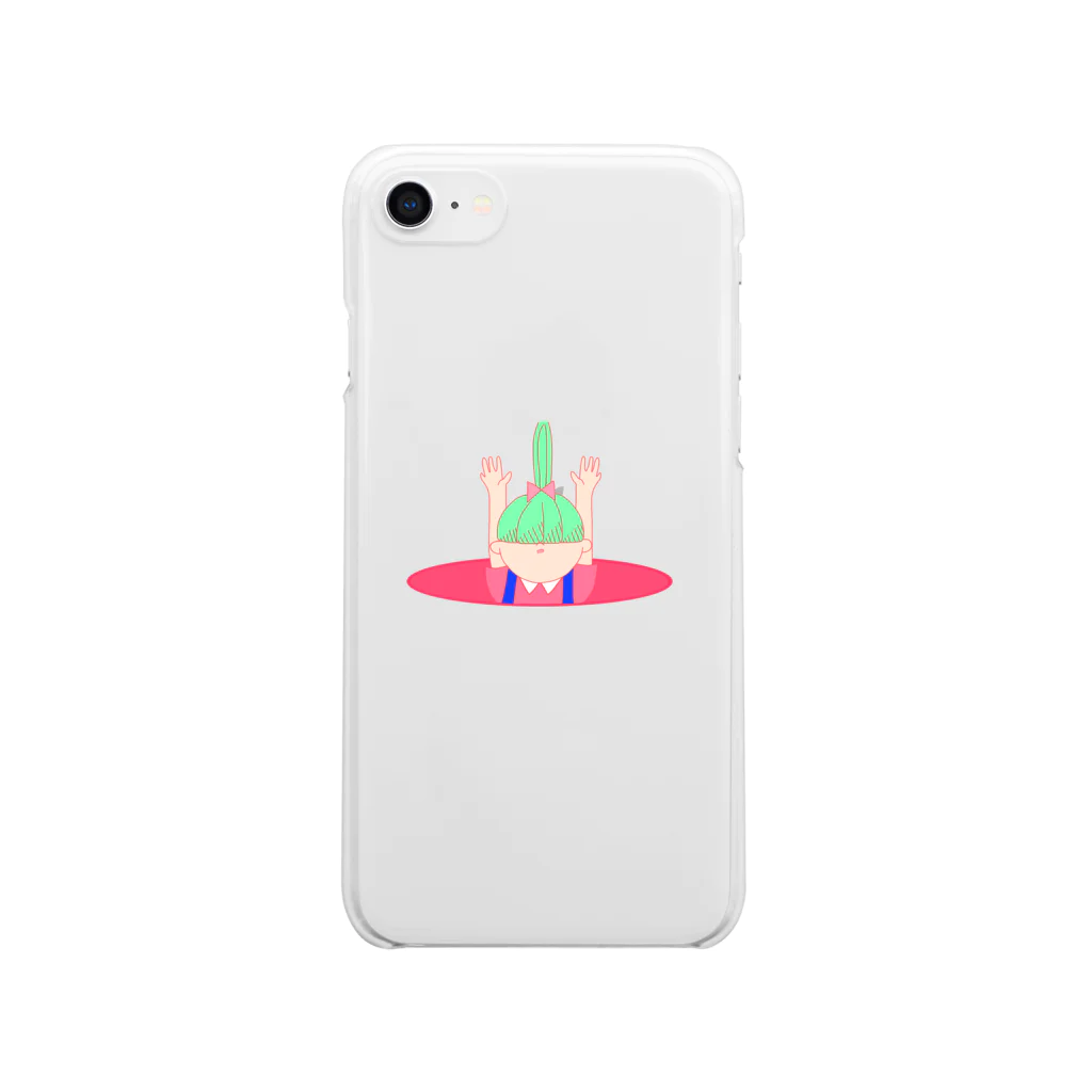 iMii(ｱｲﾐｰ)のぴょーん Clear Smartphone Case