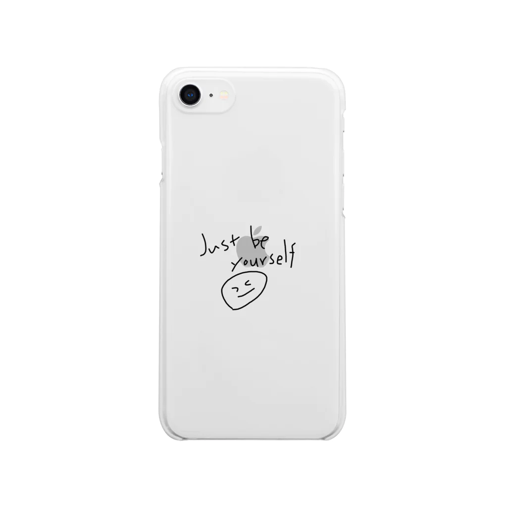 Just be yourselfのJust be yourself 3 Clear Smartphone Case