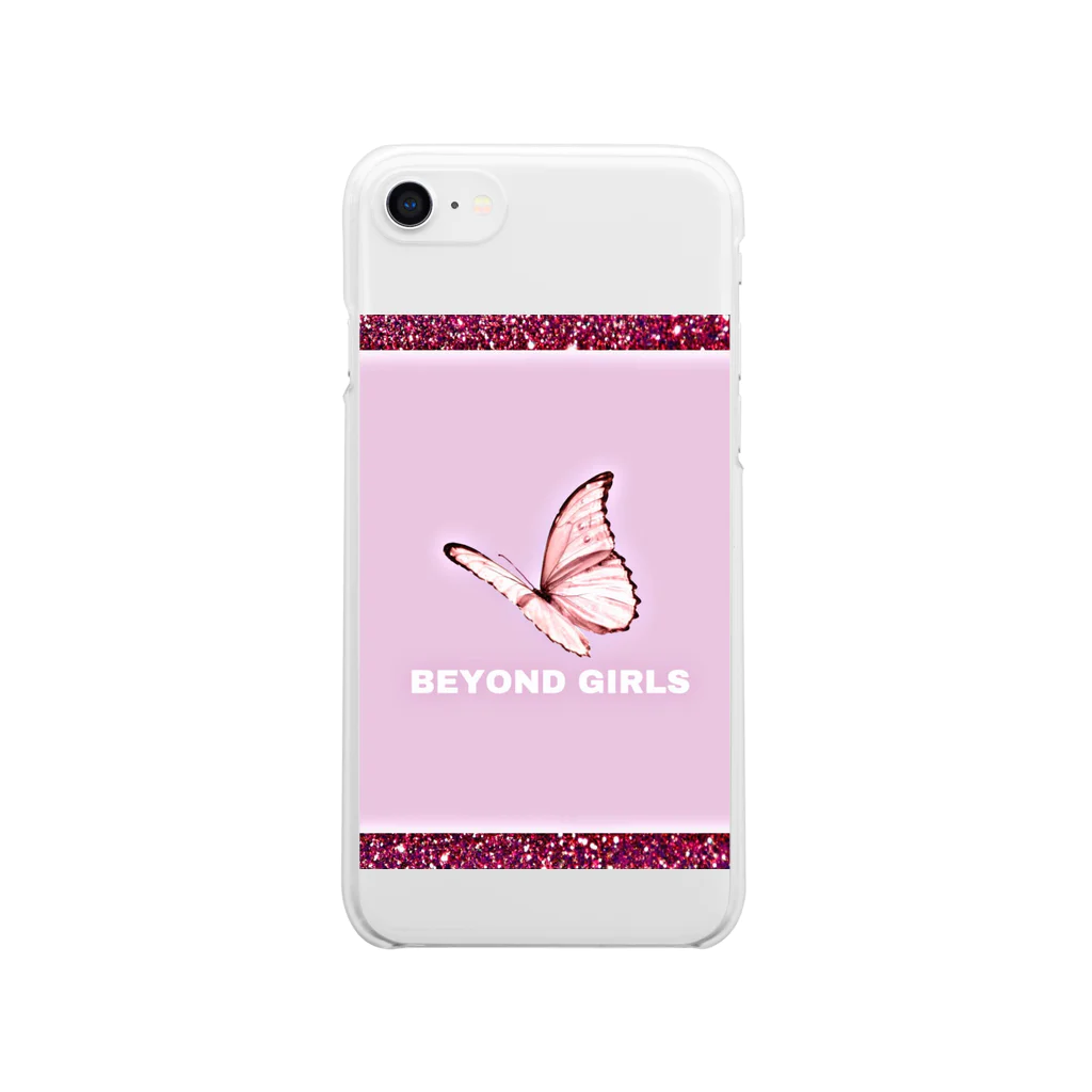 『ビヨンド ガールズ』 オリジナルグッズのBEYOND GIRLS Clear Smartphone Case