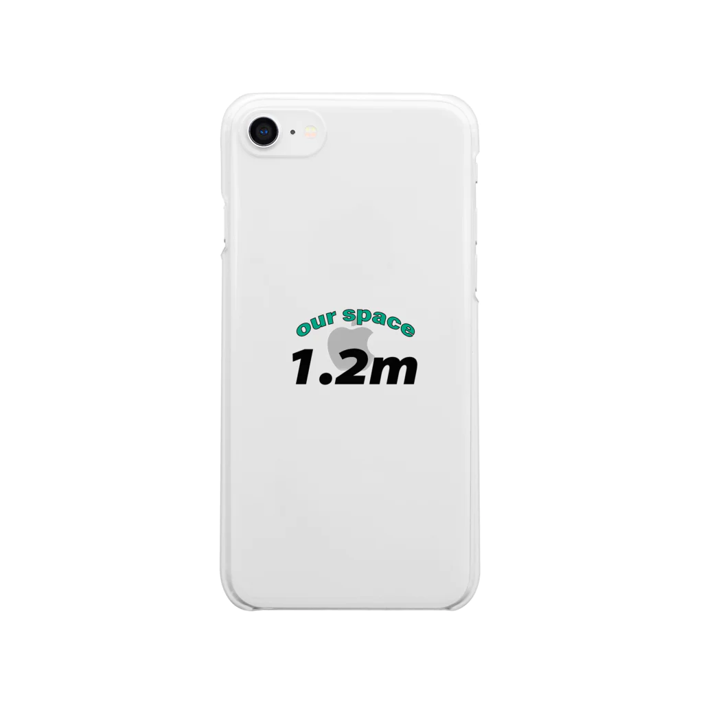 1.2m our spaceの1.2m our space I Phonecase クリアスマホケース