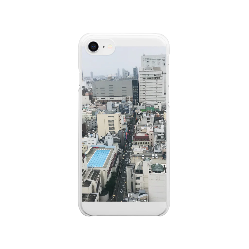 nemu no shopのプールが見える Clear Smartphone Case