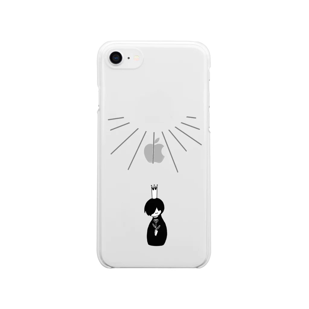 一原の少年と祈り Clear Smartphone Case