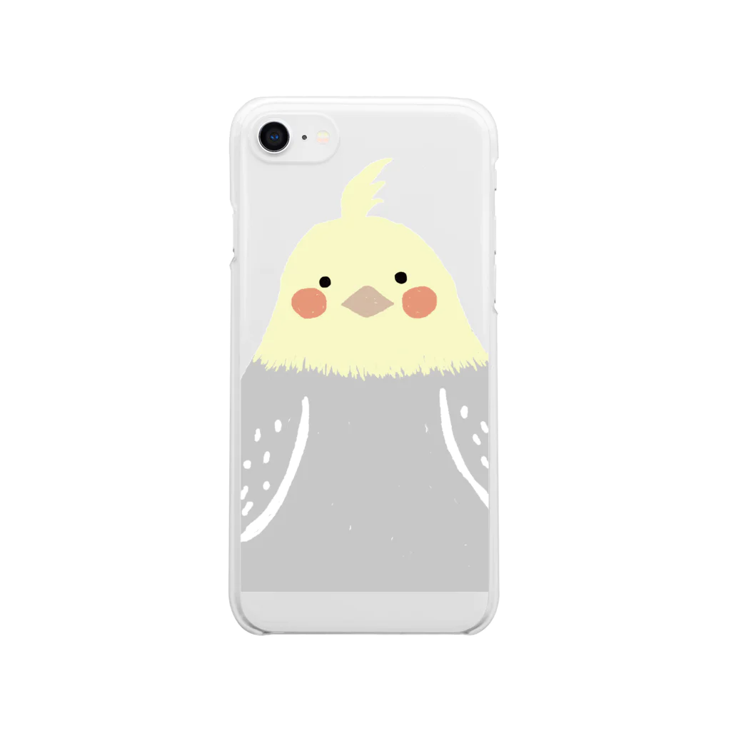 yomogimochiのオカメインコ Clear Smartphone Case