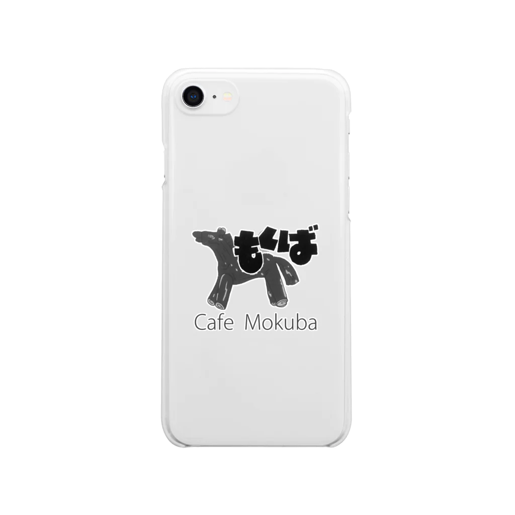 Cafe MOKUBA OnlinestoreのMOKUBA クリアスマホケース