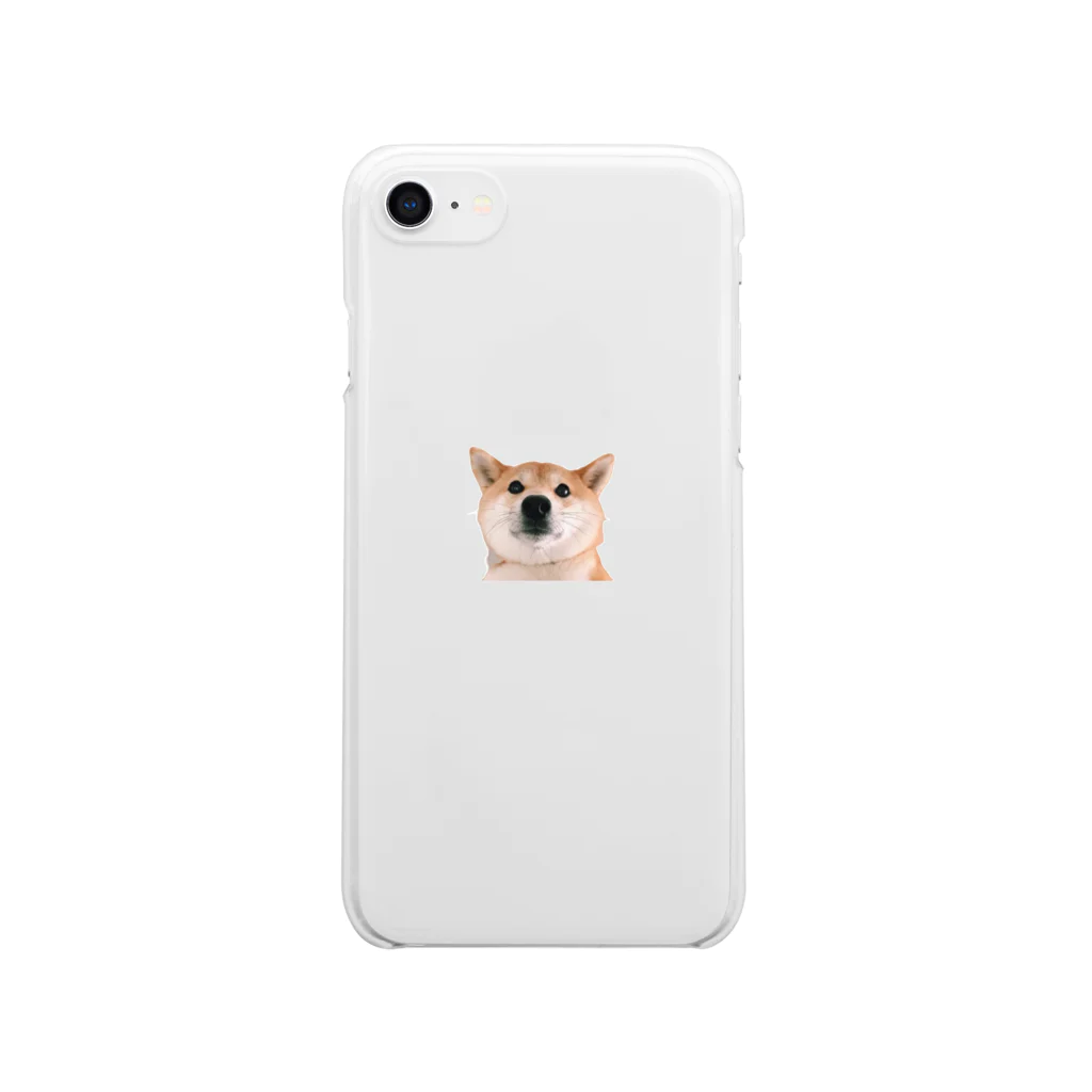 いい犬のいい犬、柴犬 Clear Smartphone Case