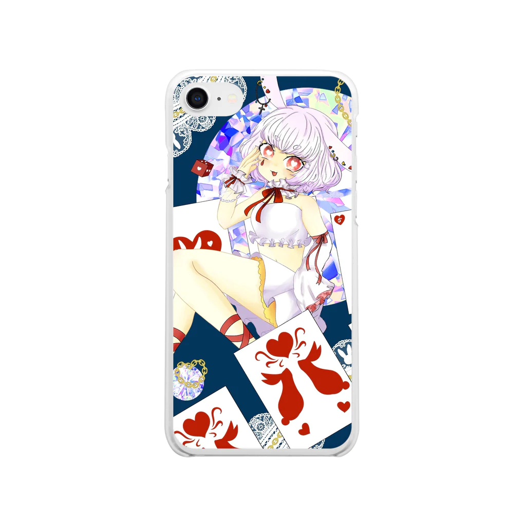 緋恋のうさぎちゃん Clear Smartphone Case