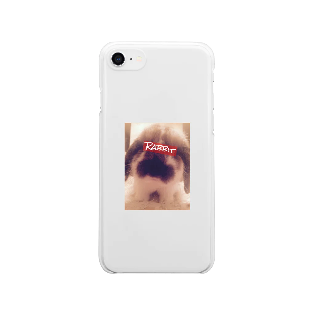 charisma_oyamaのCharisma Rabbit Clear Smartphone Case