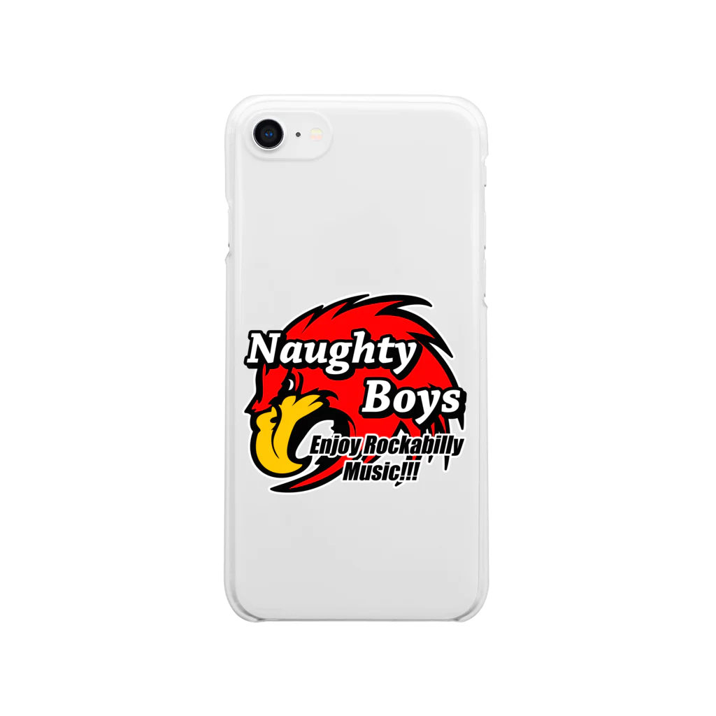 Naughty Boys official storeのNaughty Boys  フルカラーキャラ クリアスマホケース