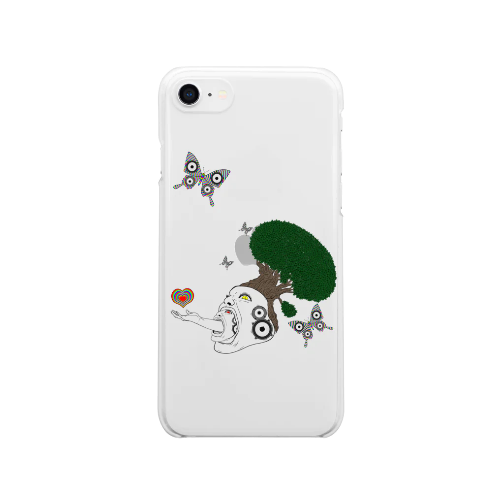 BUDDHA_BEACHのエクスタシー Clear Smartphone Case