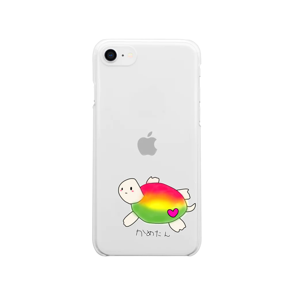 ayasa0827のかめたん Clear Smartphone Case