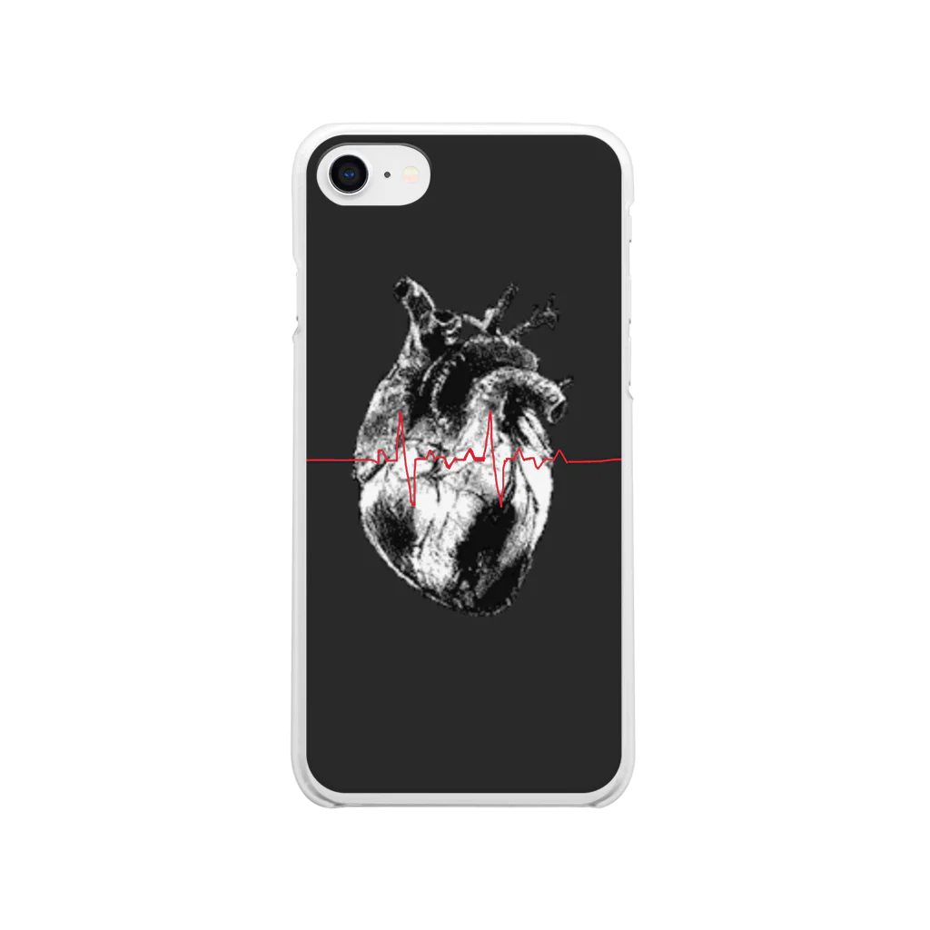 yuiwaの心電図 Clear Smartphone Case