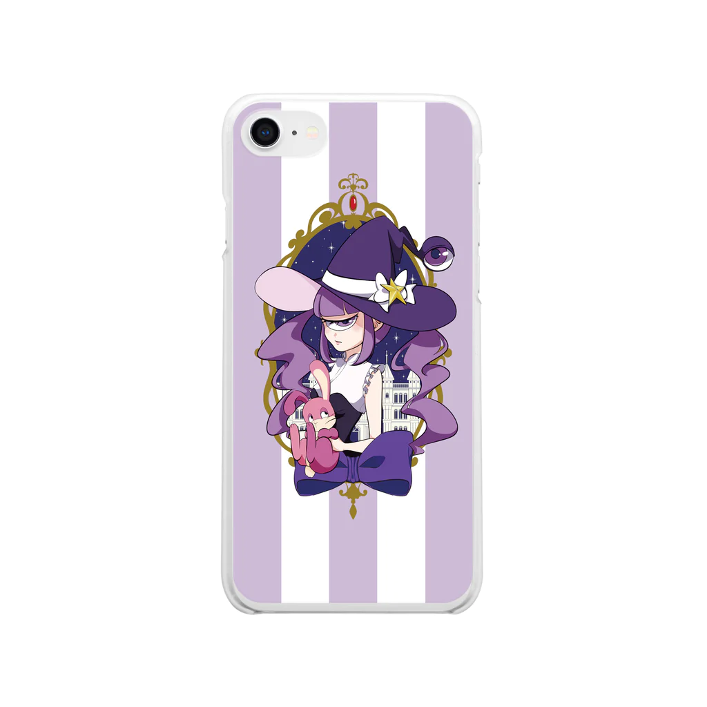 縞田葉の魔法少女単眼ちゃん Clear Smartphone Case