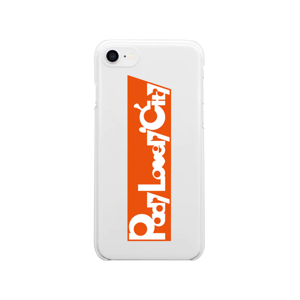 Pady Lovely CityのPadyオリジナルロゴiPhoneケース Clear Smartphone Case