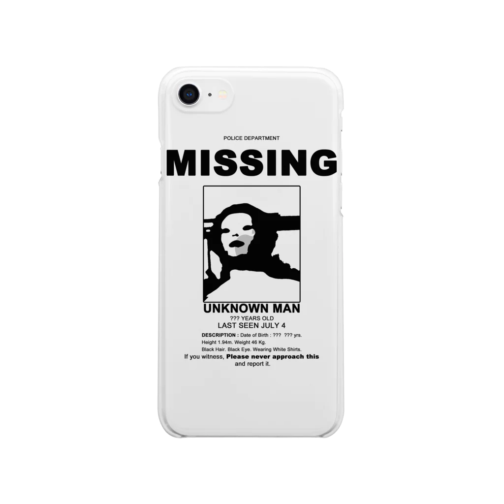 SOPHIE-JOHNのMISSING  Clear Smartphone Case