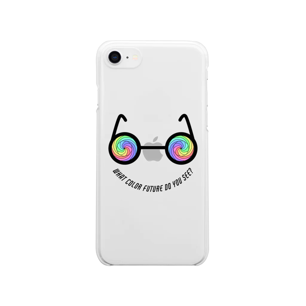 ため息のひらめきのWhat color future do you see? Clear Smartphone Case