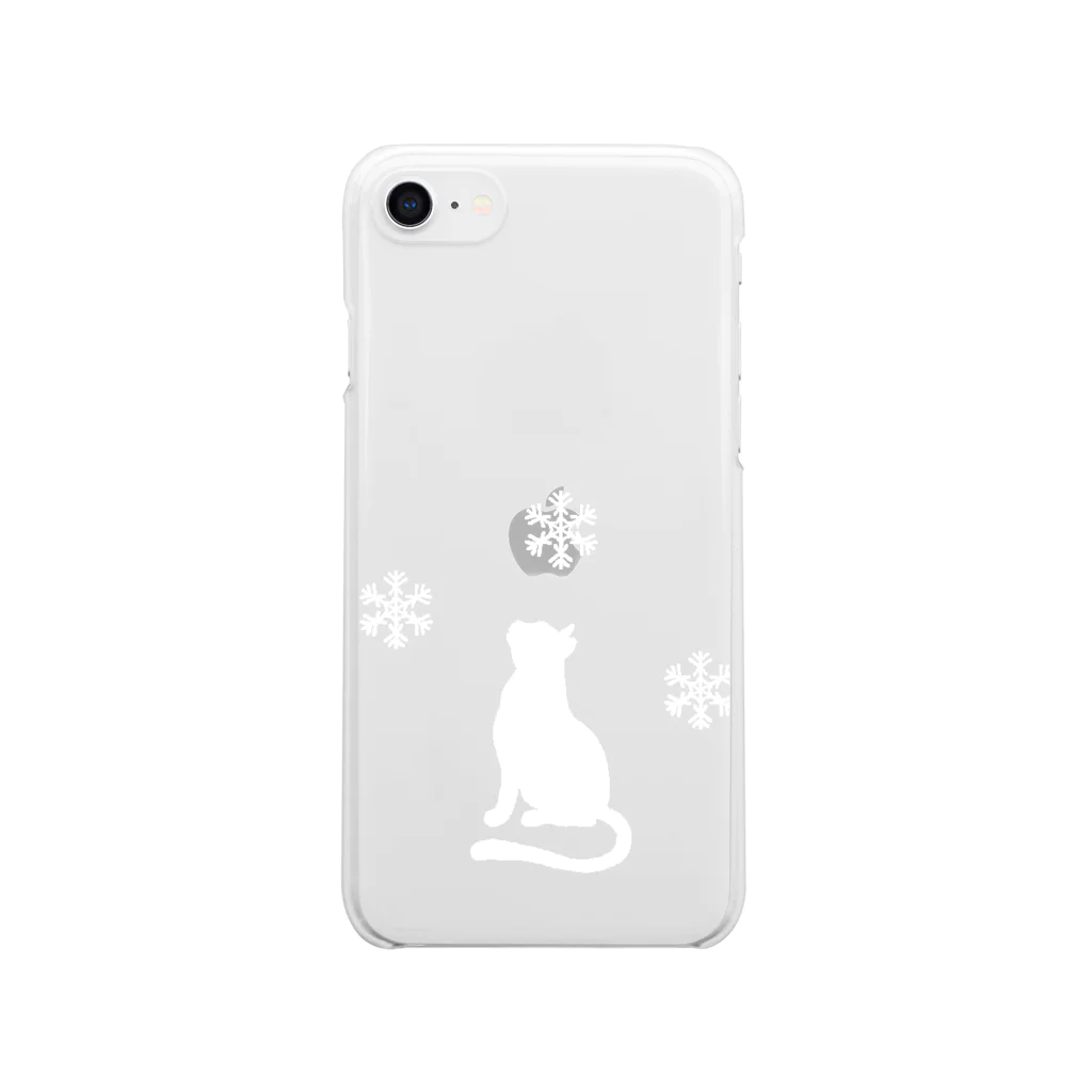 リオ@ゲーム実況者の雪猫 Clear Smartphone Case