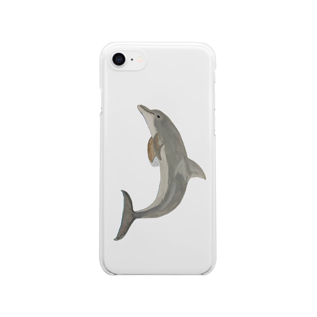 Coshi-Mild-Wildの🐬バンドウイルカだぞッ‼️💕 Clear Smartphone Case