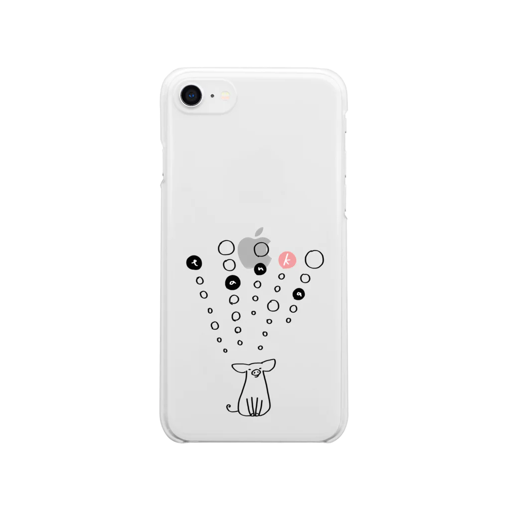 khgchrのtanka／ぶた Clear Smartphone Case