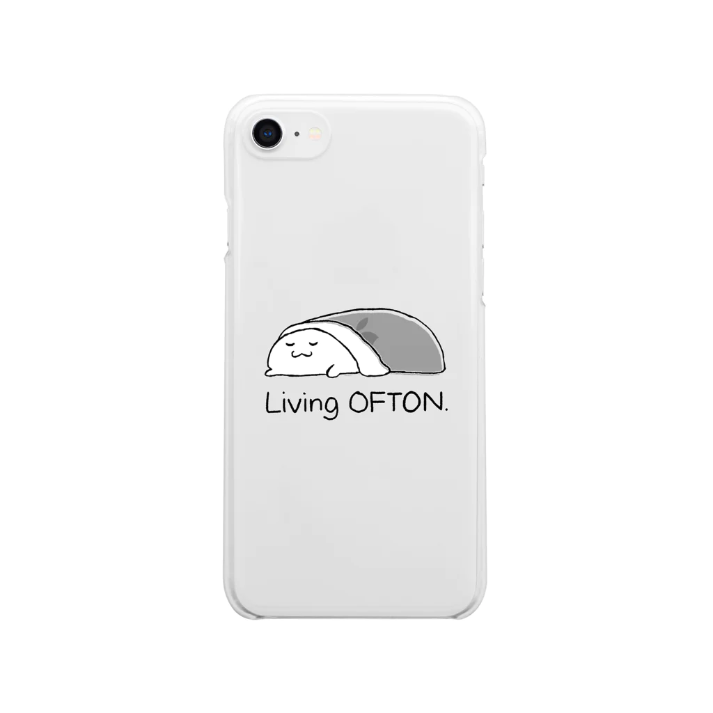 オフトゥンぐらし！のオフトゥンぐらし！ Clear Smartphone Case