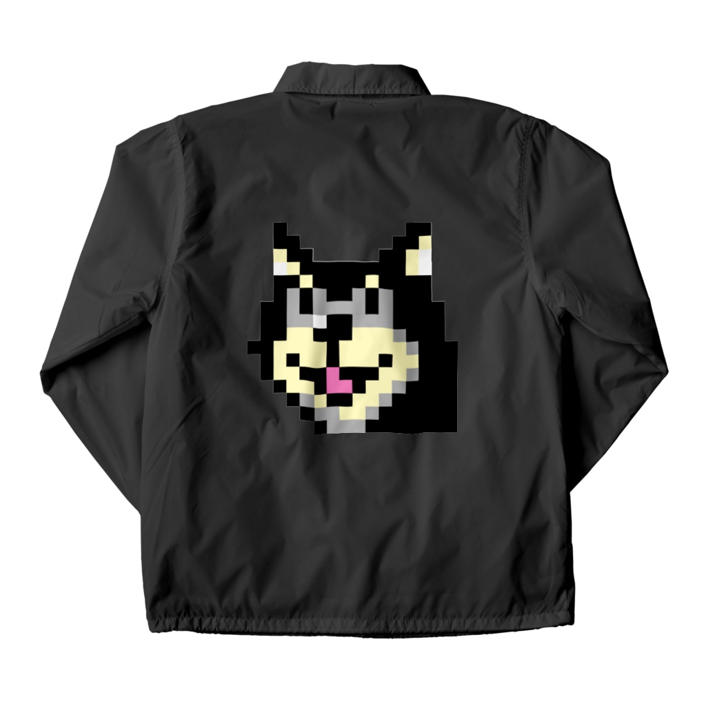 株式会社RayArc・新規事業ユニットのしばいぬ(こてつ)・おえかきランドにて Coach Jacket :back