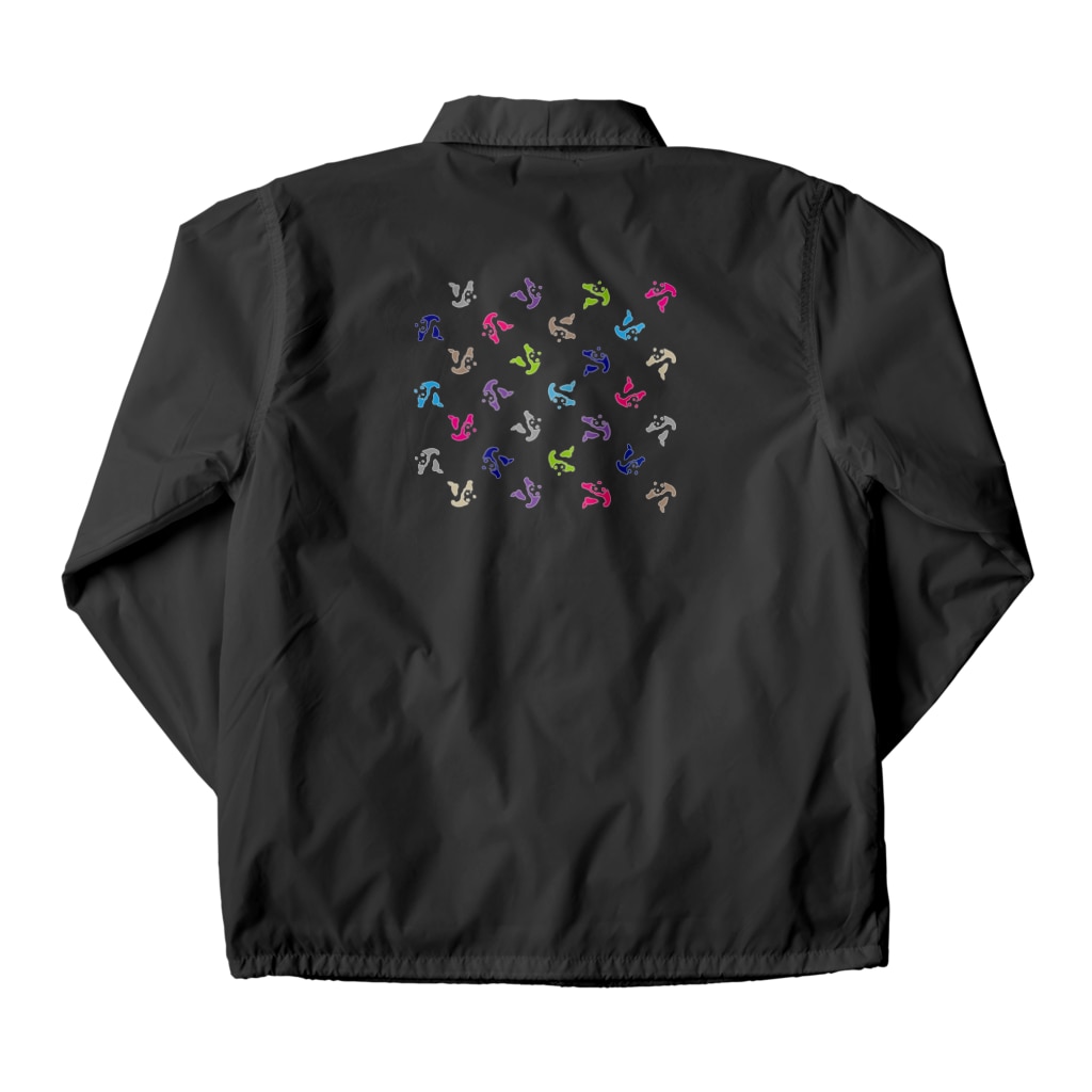MARUKOSHIKIのPANDA LAUREN Coach Jacket :back