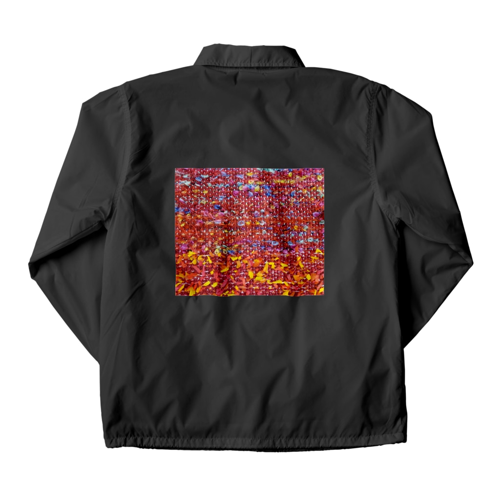 カヨラボ　スズリショップの夕焼け／カヨサトーTX Coach Jacket :back