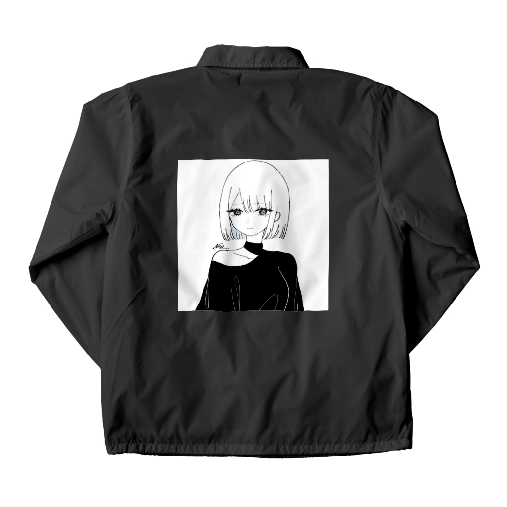 ママ井のさ Coach Jacket :back